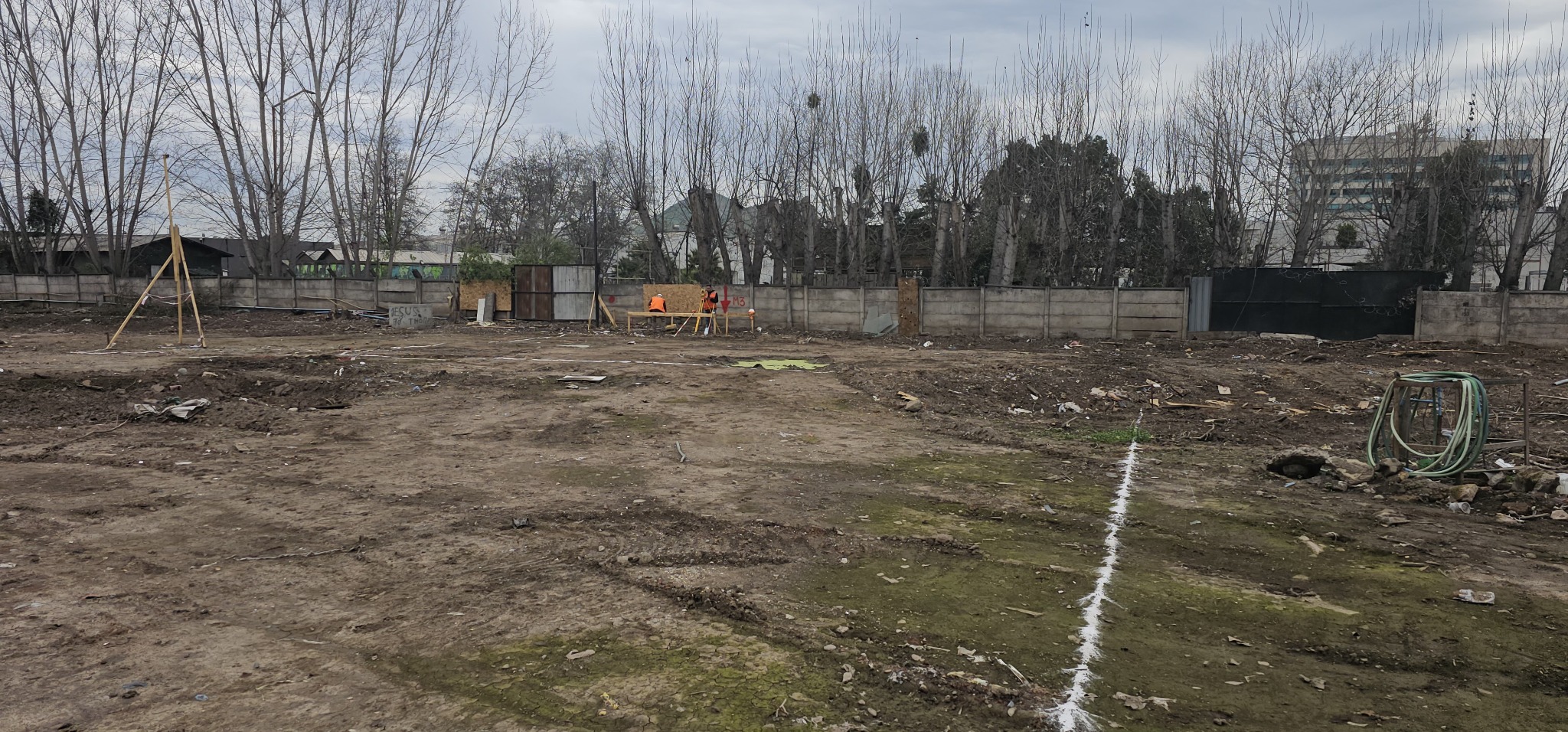 Fotografía 6 del proyecto de limpieza y nivelación de terreno en Data Center Huechuraba